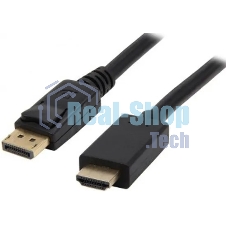 Кабель KS-is KS-385-2 DP M HDMI M 1080p 2м