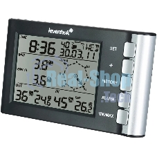 Погодная станция Levenhuk LP240 серебристый/черный