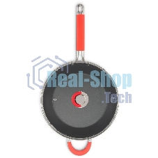 Сотейник Rondell Passion RDA-1933 d=28 см, (с крышкой) черный