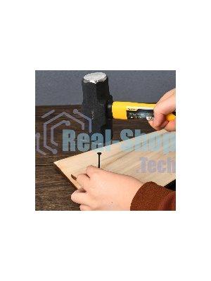 Кувалда Deli DL447003 1,36кг, рукоятка из высокопрочного стекловолокна