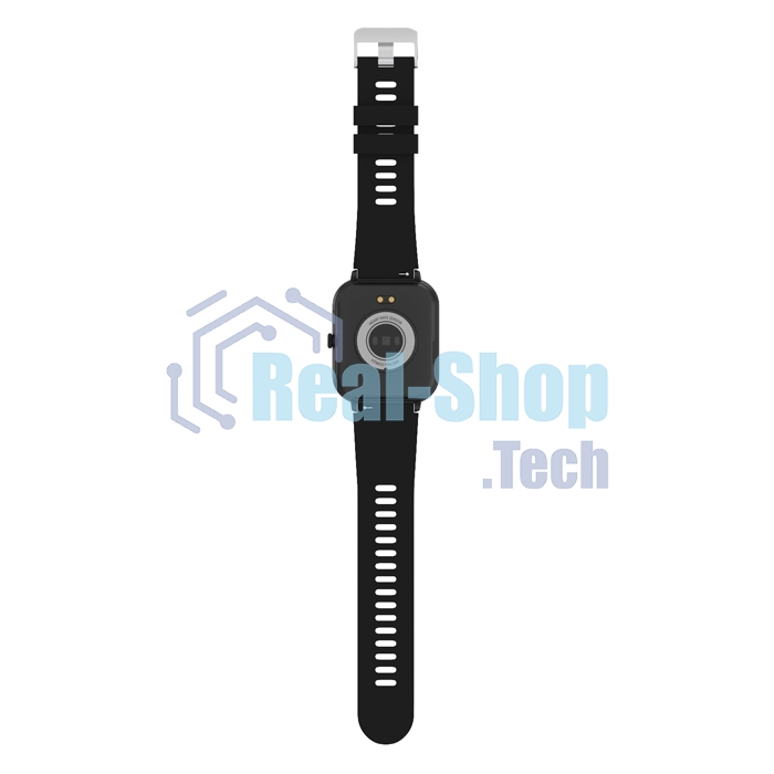 Умные часы Maxvi SW-02 черный Сенсорный дисплей 1.83