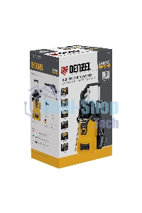 Моечная машина высокого давления Denzel R-200D, 2400 Вт, 200 бар, 420 л/ч, с барабаном