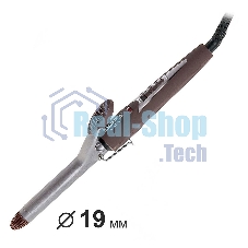 Щипцы для завивки волос DELTA LUX DL-0630 коричневый, 19 мм, 180 °C, 1 режим