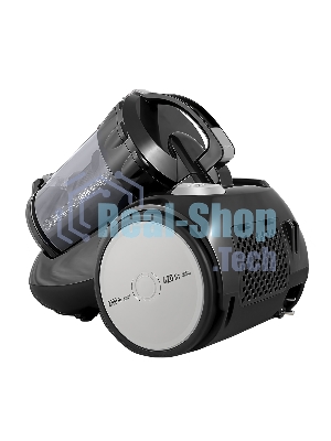 Пылесос Centek CT-2524 черный/серый, 420/2300 Вт, уборка сухая, пылесборник контейнер 2 л