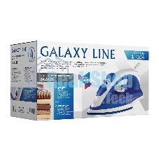 Утюг Galaxy Line GL 6121 синий, 1600 Вт, 25 г/мин, 120 г/мин, 150 мл