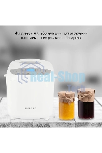 Хлебопечка Starwind SBM2085 600Вт белый/серебристый