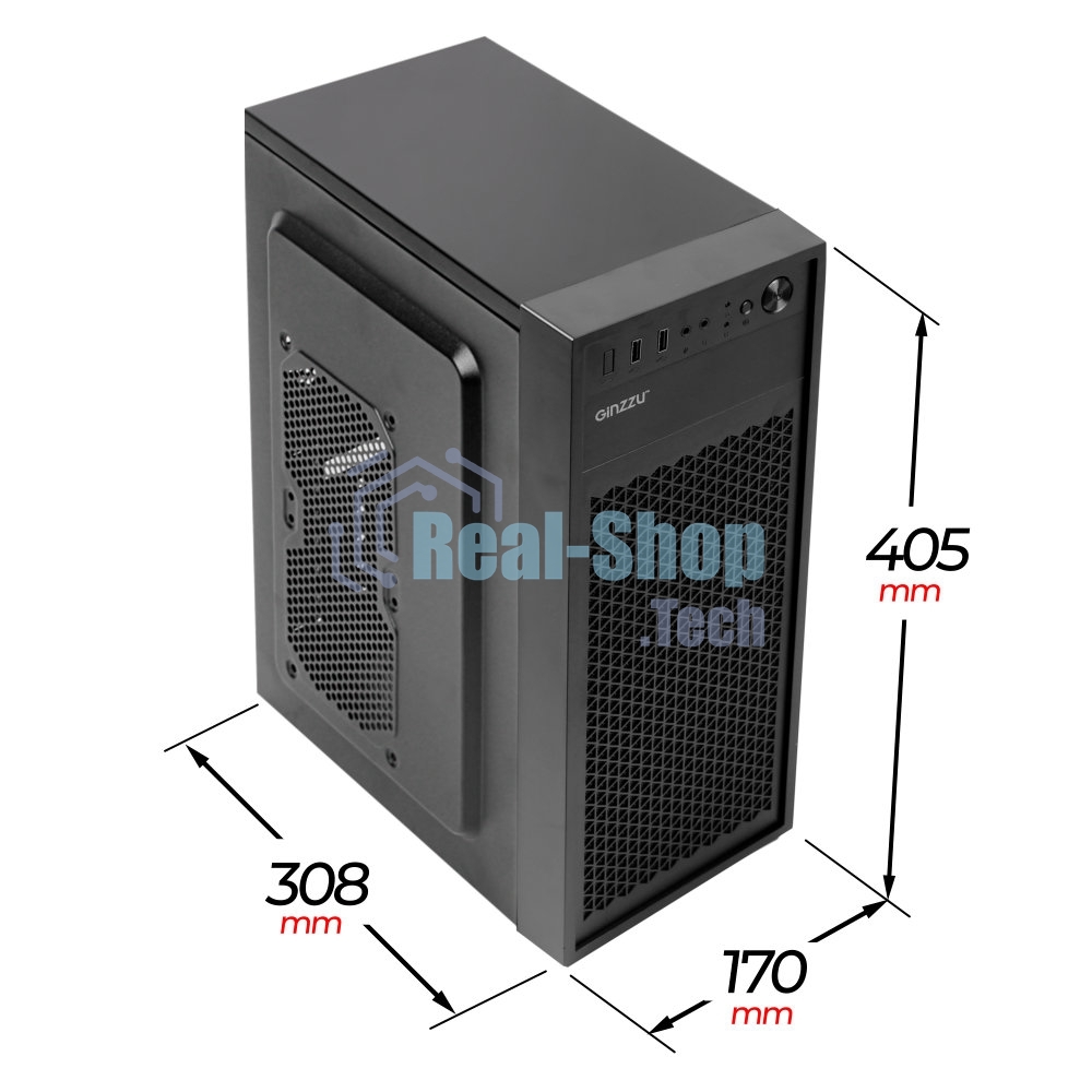Компьютерный корпус Ginzzu A400 ATX
