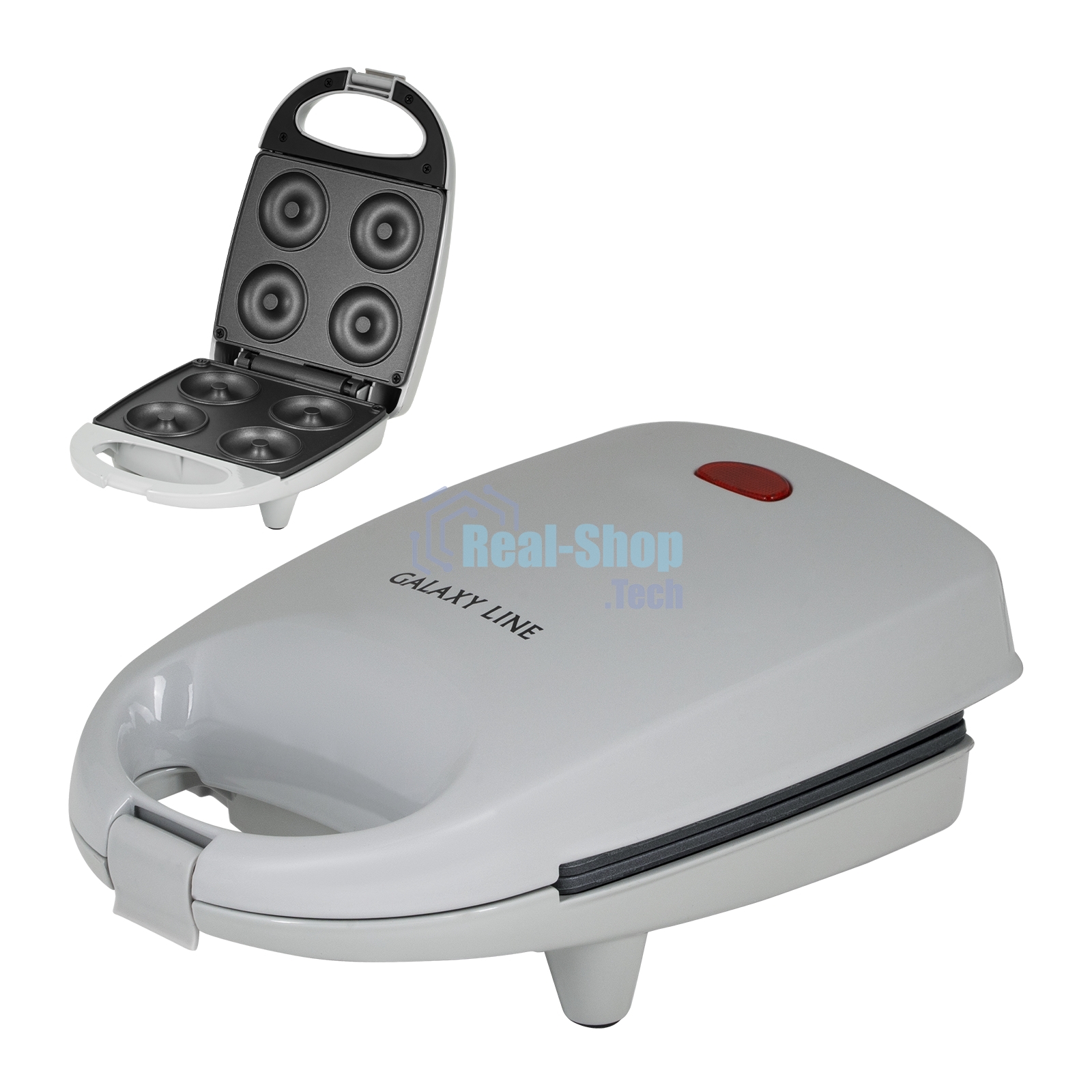 Десертница Galaxy Line GL 2983, серый, с несъемными пластинами, 650 Вт