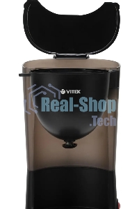 Кофеварка капельная Vitek Prive VT-8380 черный, исп. кофе - молотый, 1.25 л, 600 Вт