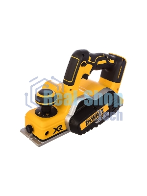 Аккумуляторный бесщеточный рубанок XR DeWalt DCP580N-XJ черный/желтый