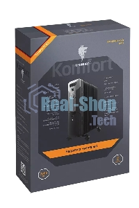 Радиатор масляный LEONORD LE-1909 9 секц. 2 кВт (105818)