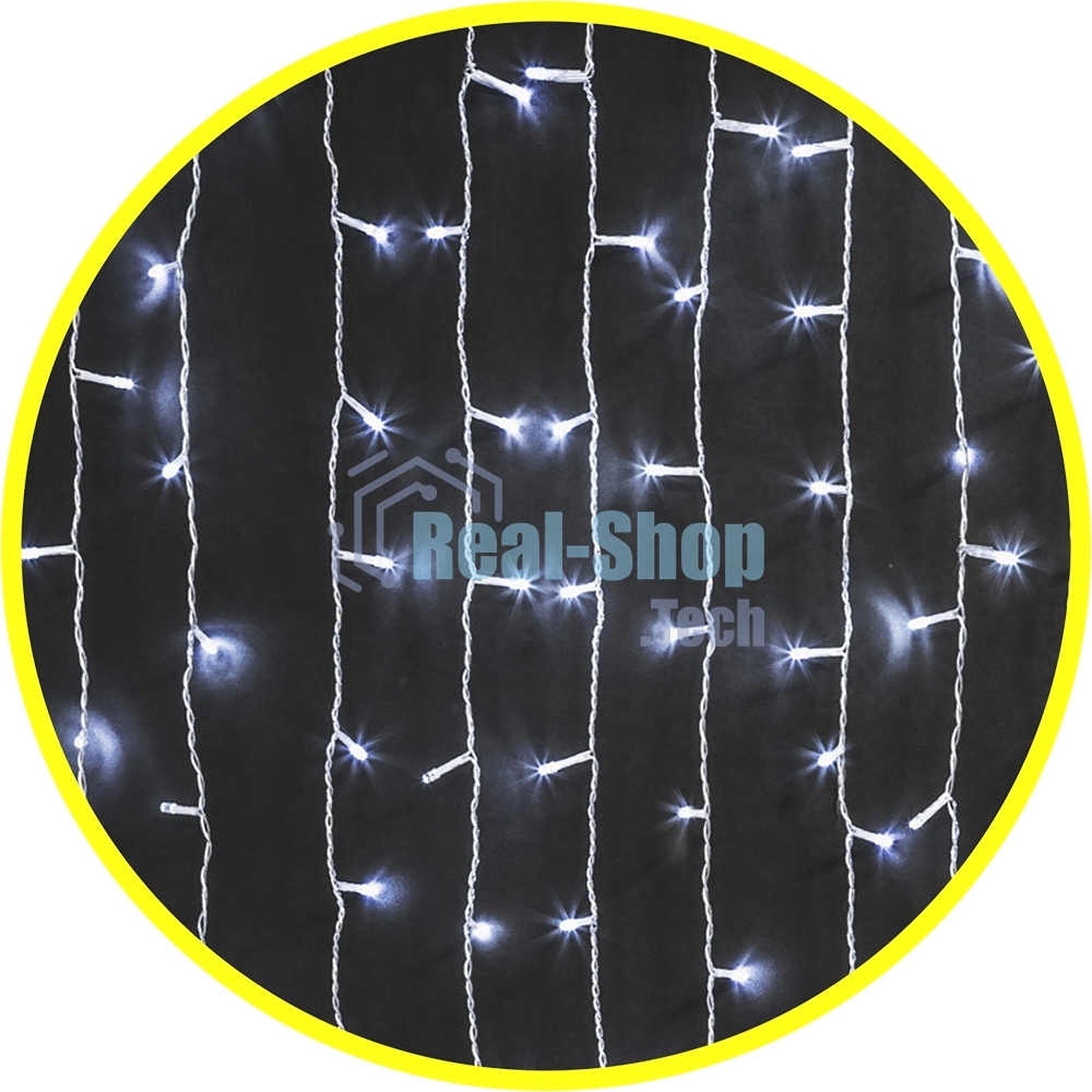 Гирлянда Navigator NGF-C01-357CW-8-2x1.5m-230-TR-IP20