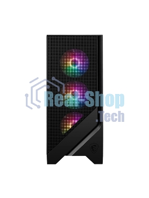 Компьютерный корпус MSI MAG FORGE 120A Mid-Tower, ATX, 2xUSB 3.2, Audio I/O, 6x120мм autoRGb Fan PWM RGb PWM Control Board, Tempered Glass Window