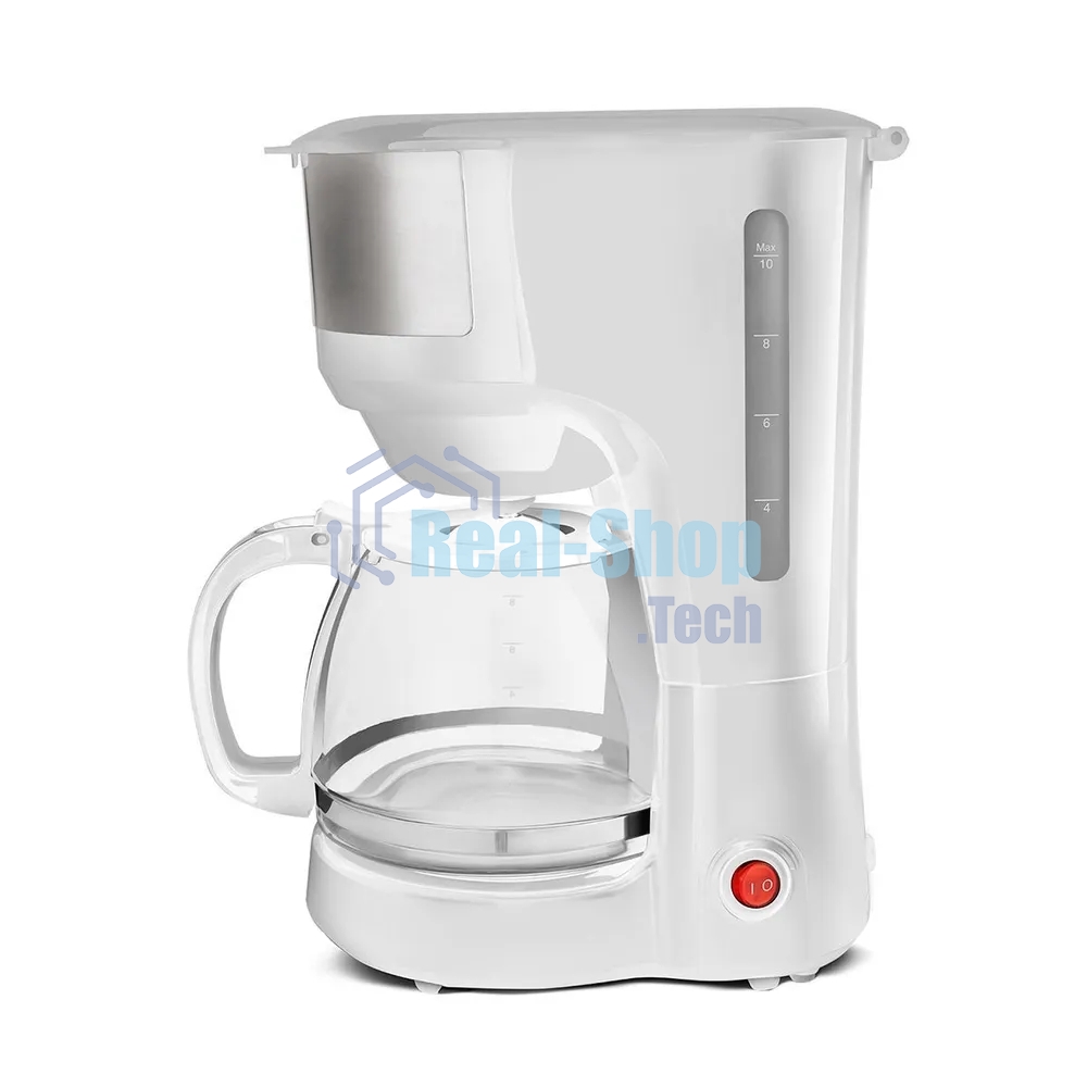 Кофеварка капельная Blackton Bt CM4115 белый, исп. кофе - молотый, 1,25 л, 750 Вт