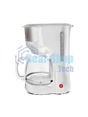 Кофеварка капельная Blackton Bt CM4115 белый, исп. кофе - молотый, 1,25 л, 750 Вт