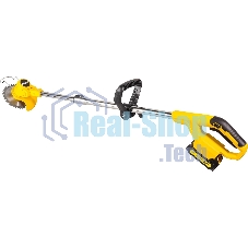 Триммер электрический Huter GET-20M-2Li аккум. неразбор.штан. реж.эл.:леска/нож