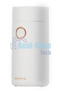 Кофемолка Polaris PCG 2014 (200вт,50гр. пластик) белый