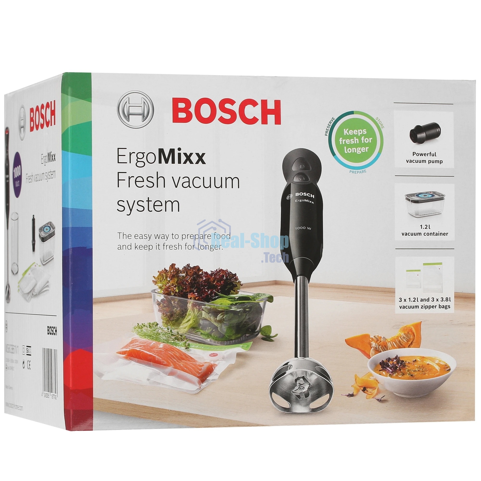 Блендер погружной Bosch MS6CB61V1 черный