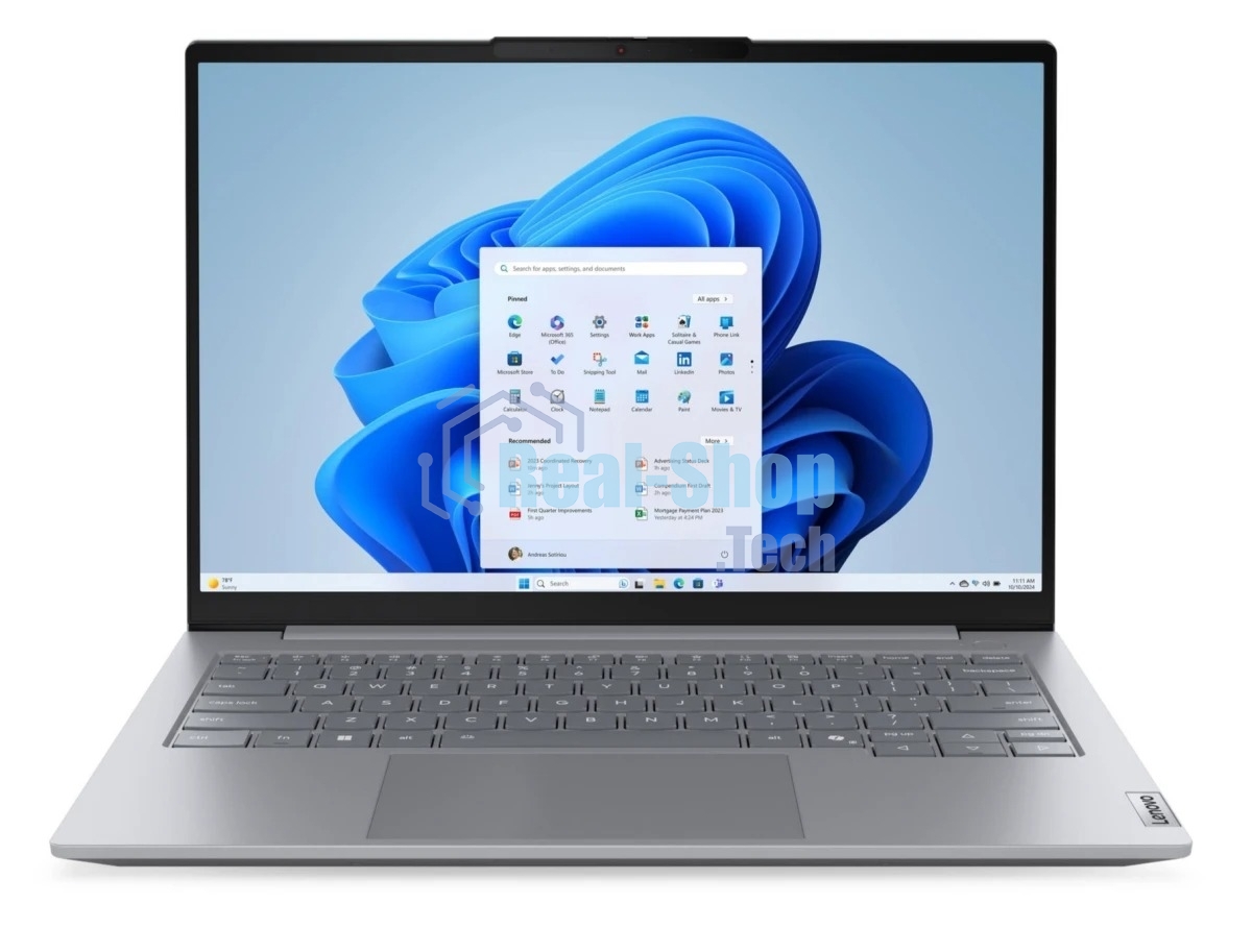 Ноутбук Lenovo ThinkBook 14 G8 IRL серый Intel Core 7 240H 2500MHz/14