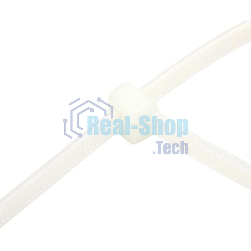 Хомут кабельный Rexant 3.6х250 нейл. белый (уп. 100 шт)