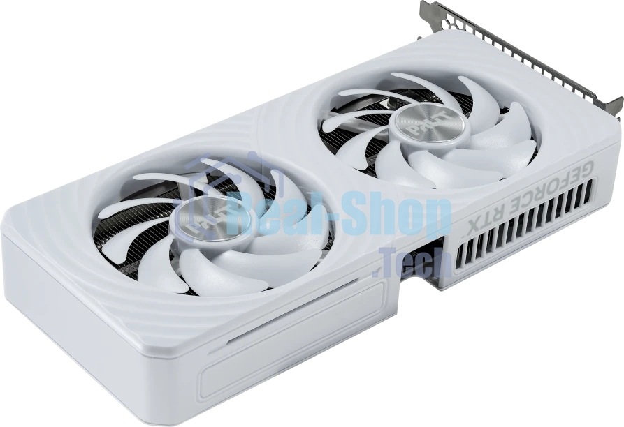Видеокарта Palit RTX 5060Ti WHITE OC 8Gb GDDR7 128bit 3xDP HDMI 2FAN RTL белый