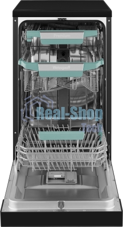 Посудомоечная машина Weissgauff DW 4539 Inverter Touch AutoOpen черный