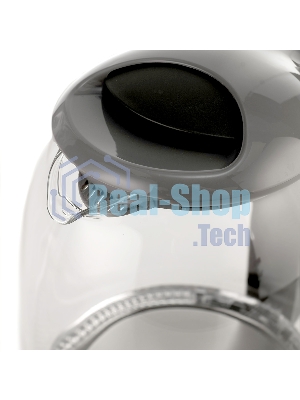 Чайник Centek CT-0034 (серый) Vancouver стекло, 1.8л, 2200 Вт, внутренняя LED подсветка, кнопка