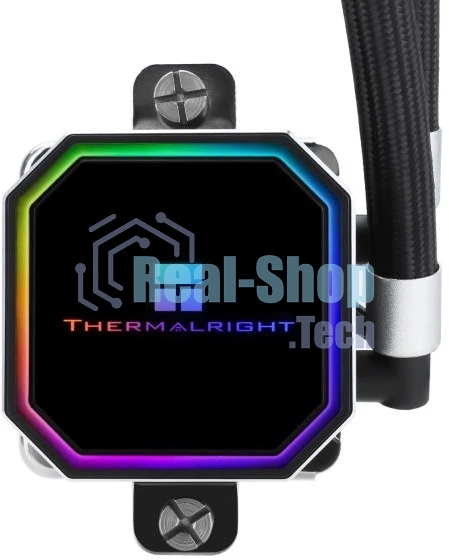 Система водяного охлаждения Thermalright Frozen Prism 360 Soc-AM5/AM4/1151/1200/2066/1700 черный 4-pin 27dB Al Ret (F-PRISM-360-BL)
