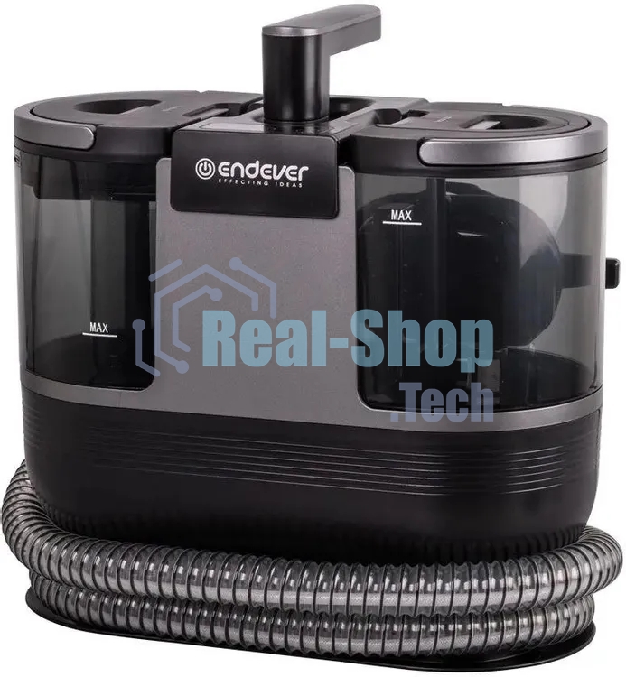 Пылесос моющий Endever SkyClean VC-110 черный, 225/1700 Вт, уборка влажная, пылесборник контейнер 0,95 л