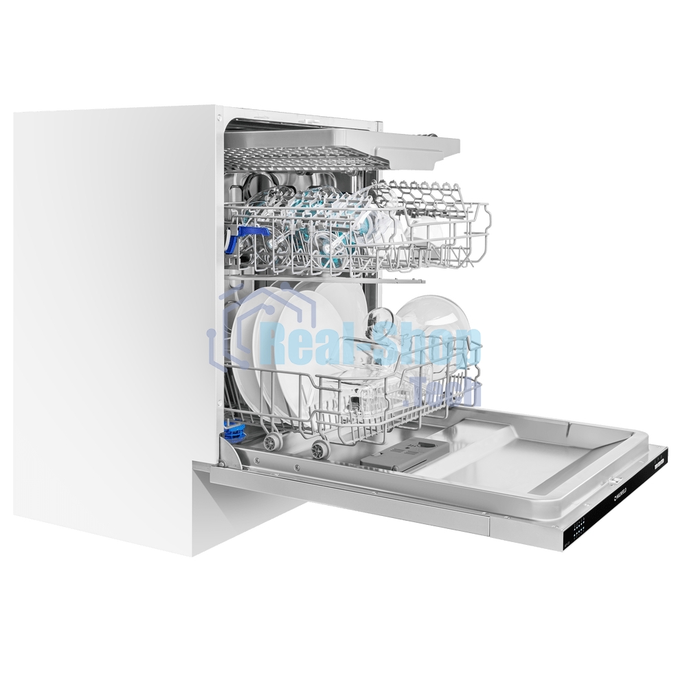 Встраиваемая посудомоечная машина Maunfeld MLP-123I, черный, 59.8 см, 14 компл., 49 дБ, класс A++