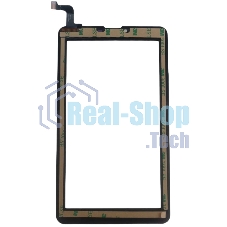Сенсорное стекло (тачскрин) для Prestigio Wize 1177 4G, черное