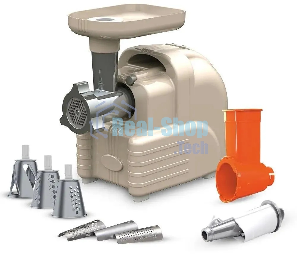 Мясорубка электрическая Аксион М63.02 бежевый