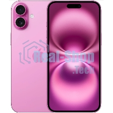 Смартфон Apple iPhone 16, 8/128Gb, розовый