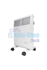 Конвектор Eurolux ОК-EU-1000, белый, 1000 Вт, 15 м2, термостат