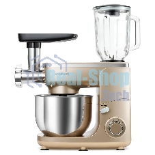 Кухонная машина Hyundai HYM-S7451 планетар.вращ. 1400Вт золотистый