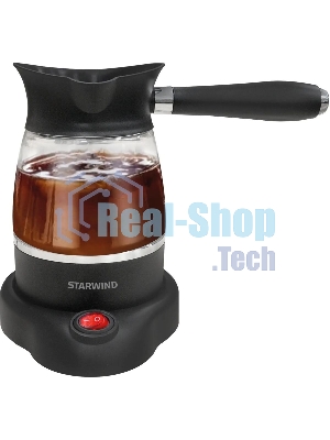 Кофеварка электрическая турка Starwind STG6054 600Вт черный/серебристый
