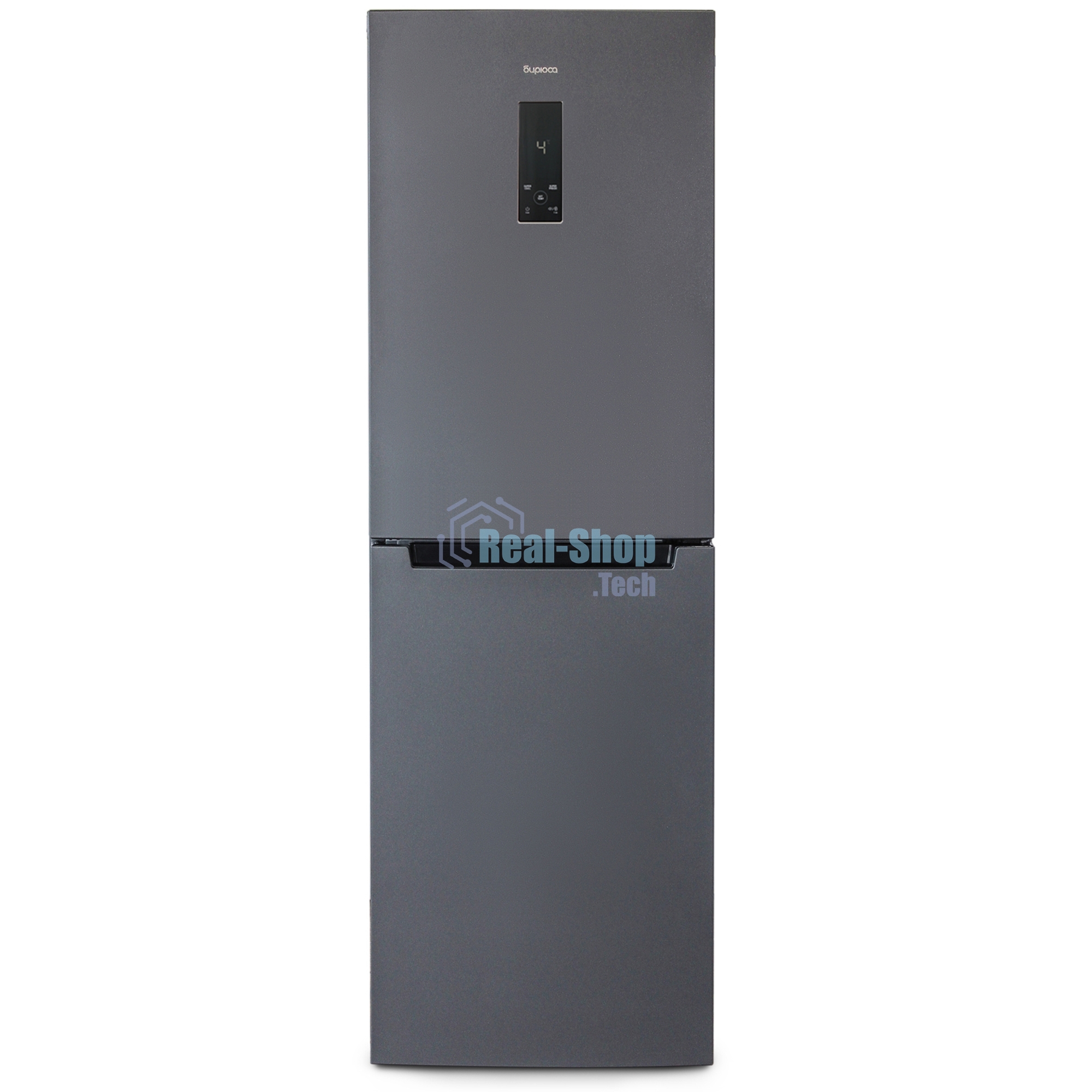 Холодильник Бирюса Б-W940NF графит двухкамерный 210/130л морозилка снизу, No Frost