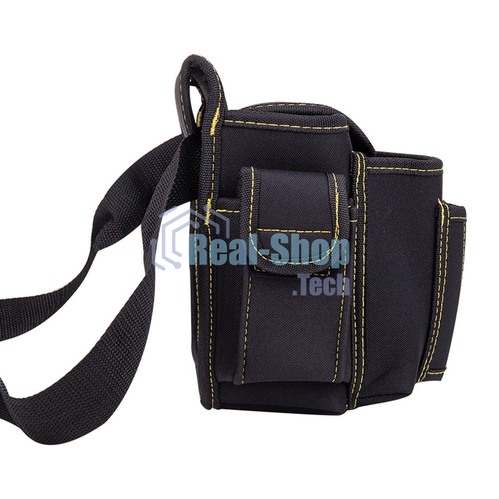 Поясная сумка монтажника Deli DL-P4 220 x 200 x 140мм, 6 карманов, ткань Оксфорд 600D