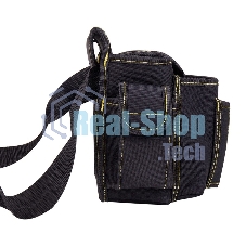 Поясная сумка монтажника Deli DL-P4 220 x 200 x 140мм, 6 карманов, ткань Оксфорд 600D