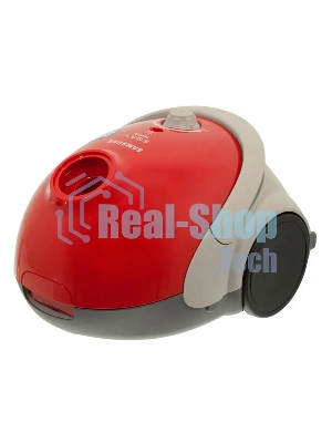 Пылесос Samsung VCC5251V3R красный/серый, 410/1800 Вт, уборка сухая, пылесборник мешок 2л