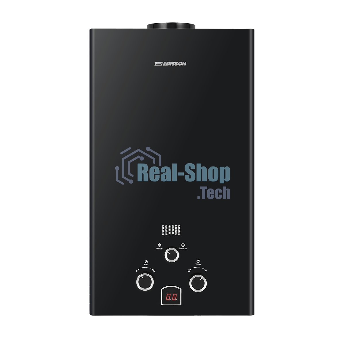 Колонка газовая Edisson E 20 D черный