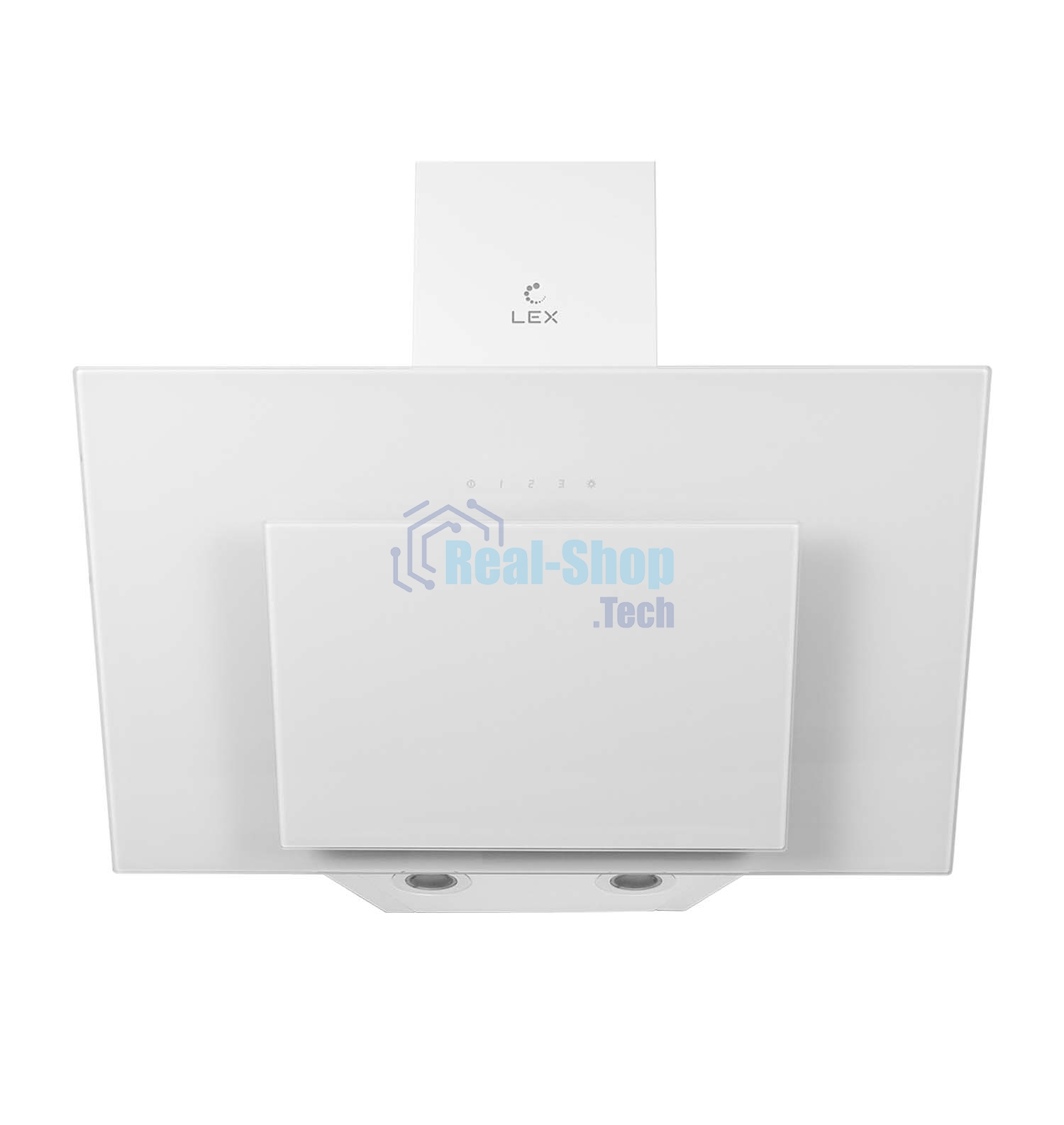 Вытяжка каминная LEX MIRA GS 600 белая, 59.5 см, 1000 куб. м/ч, 49 дБ