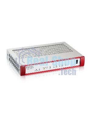 Межсетевой экран Zyxel USG FLEX 50HP, 1xRJ-45: 1G PoE+ (LAN/WAN), 4xRJ-45: 1G (LAN/WAN), 1xUSB3.0 **
