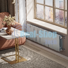 Радиатор биметаллический Royal Thermo PianoForte 300 Серебристый - 16 секц.