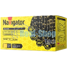 Гирлянда Navigator NGF-C01-357WW-8-2x1.5m-230-TR-IP44