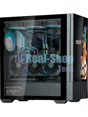 Компьютерный корпус Zalman Z10 DS без БП черный