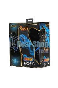 Гарнитура проводная игровая RUSH COBRA, динамики 40мм, велюровые амбушюры, черный/синий (SBHG-1000)