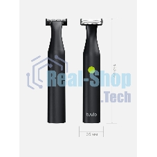 Триммер для стрижки волос Tuvio TR-6DG, 6 съ емных насадок, серый