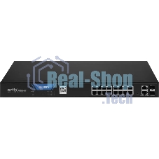 Коммутатор Netis ST220GPR-2G2S (L2) 18x1 Гбит/с 2SFP 16PoE 225W настраиваемый
