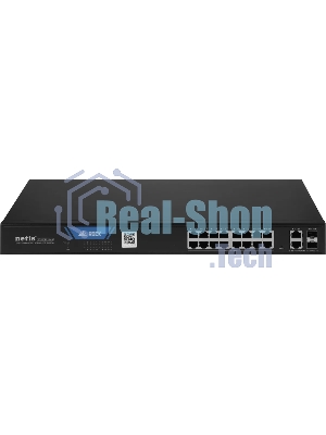 Коммутатор Netis ST220GPR-2G2S (L2) 18x1 Гбит/с 2SFP 16PoE 225W настраиваемый